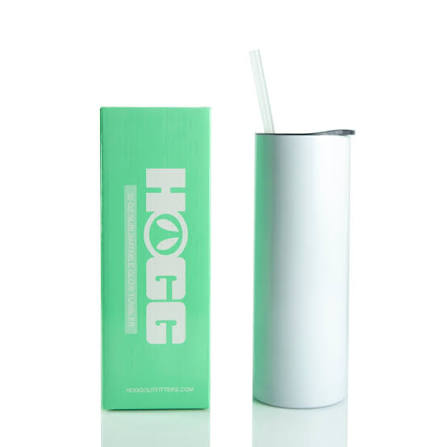 Personalized 20oz Green Glow-In-The-Dark Skinny Drinkware